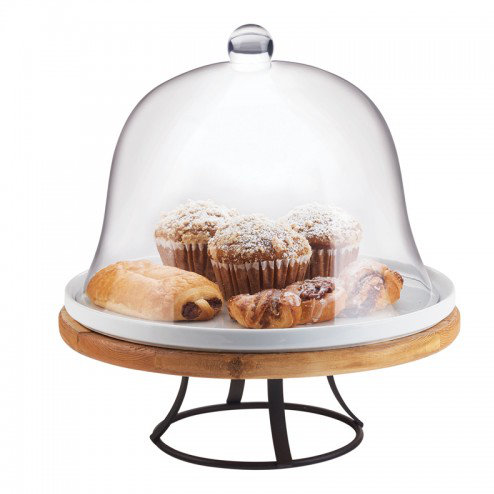 Madera Reclaimed Wood Cake Stand Base
