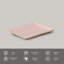Petit plateau rectangulaire en grès céramique de 7,1 po Litchi - allant au micro-ondes, au four et au lave-vaisselle, par Porto Brasil