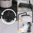 Round Rainfall Shower System, 10" Head, 3-Function Handheld, Matte Black, High Pressure, Anti-Limescale-125033880