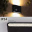 Bodmar Black 17.5cm H Integrated LED Outdoor Flush Mount