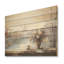 Winter Winter Eiffel Tower City Charm IV - City Paris sur impression sur bois-16686122