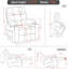 Fauteuil inclinable électrique en similicuir Adavia-326332090