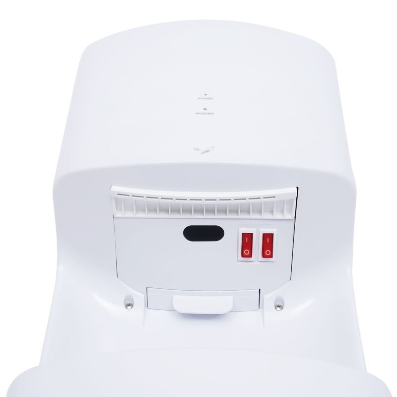 Auto-sensing Hand Dryer Wall Mounted Hot and Cold Modes with Drain Tank