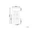 Upholstered Counter Stool with Solid Wood Frame