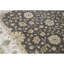 Tapis brun et beige de haute qualité noué à la main