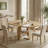 43"-59" Extendable Round Dining Table For 4-8, Natural Rattan Oval Dining Table With Removable Leaf, Lower Storage Shelf, For Dining & Kitchen Spaces-1287150544