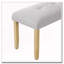 Banc rembourré moderne capitonné