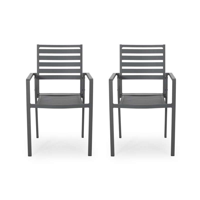 Luxe Premium All-Weather Wicker Outdoor Dining Armchair