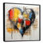 Pop Art Heart Abstract Collages - Art mural abstrait-1214387904-1248465226