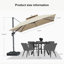 Grand parapluie de patio suspendu suspendu-1790227260