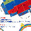 Tapis de salle de classe rectangulaire à motif ABC arc-en-ciel KidCarpet.com, 2,29 m x 3,66 m-153328977