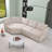 Norrin Petal Shape Sofa Free Combination with Adjustable Back-789985655