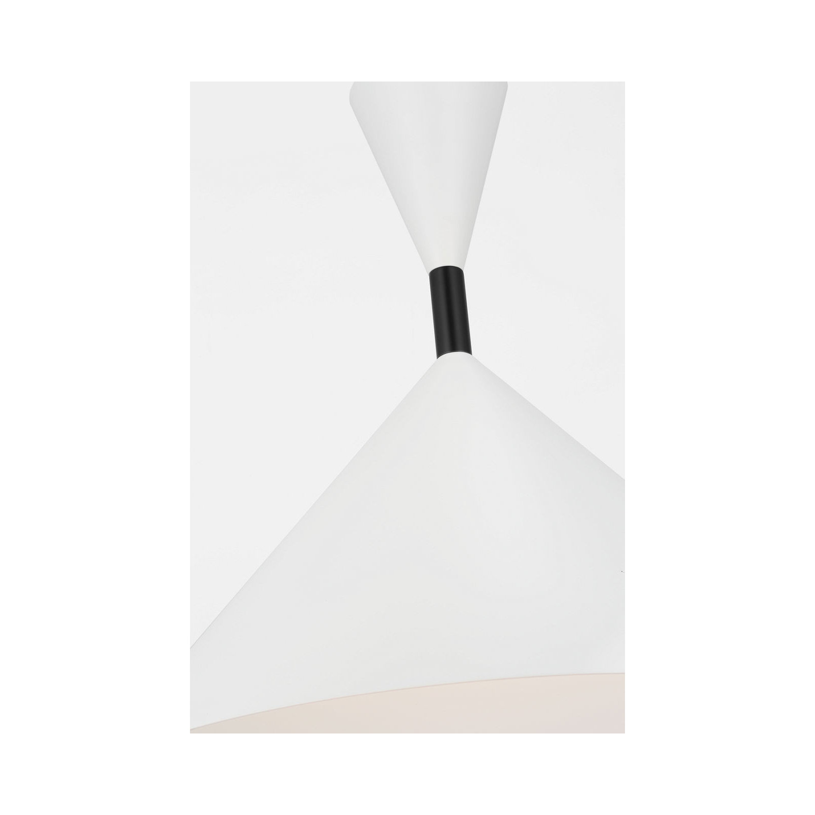 Bodhi Pendant, Midnight Black, 23.25" H x 24" W x 24" D