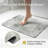 Decorative Bath Mat 24x18 – Ultra Absorbent Quick Dry Rug with Anti-Slip Rubber Backing-114646155