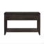 Console brune 48 x 19 x 29,5 po