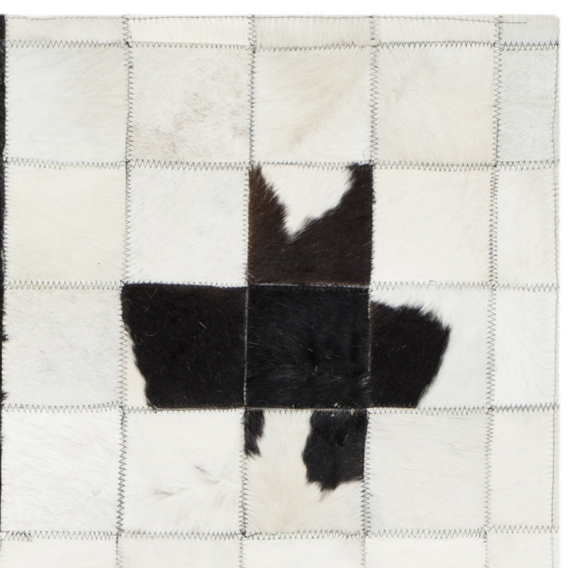 Tapis en cuir tissé à la main Morris Studio, Tapis de couloir 2 pi 3 po x 7 pi