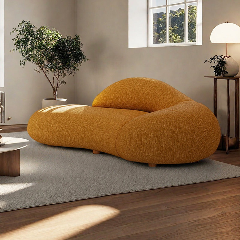 Méridiennes d'intérieur Leisure Arc Creativité, Orienté à droite, Jaune