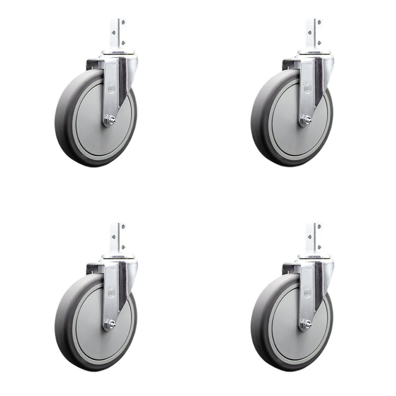 Thermoplastic Rubber Casters