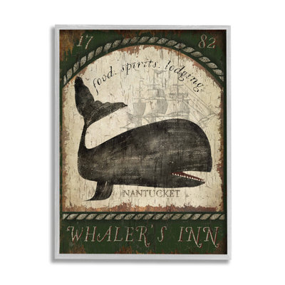 Enseigne rétro de Nantucket Whaler
