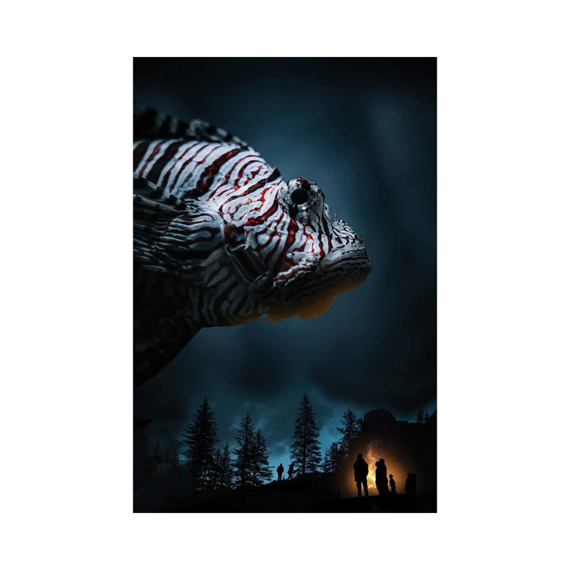 Night Krowler by David Loblaw - Wrapped Canvas Print, 66.04 cm H x 45.72 cm W x 1.91 cm D
