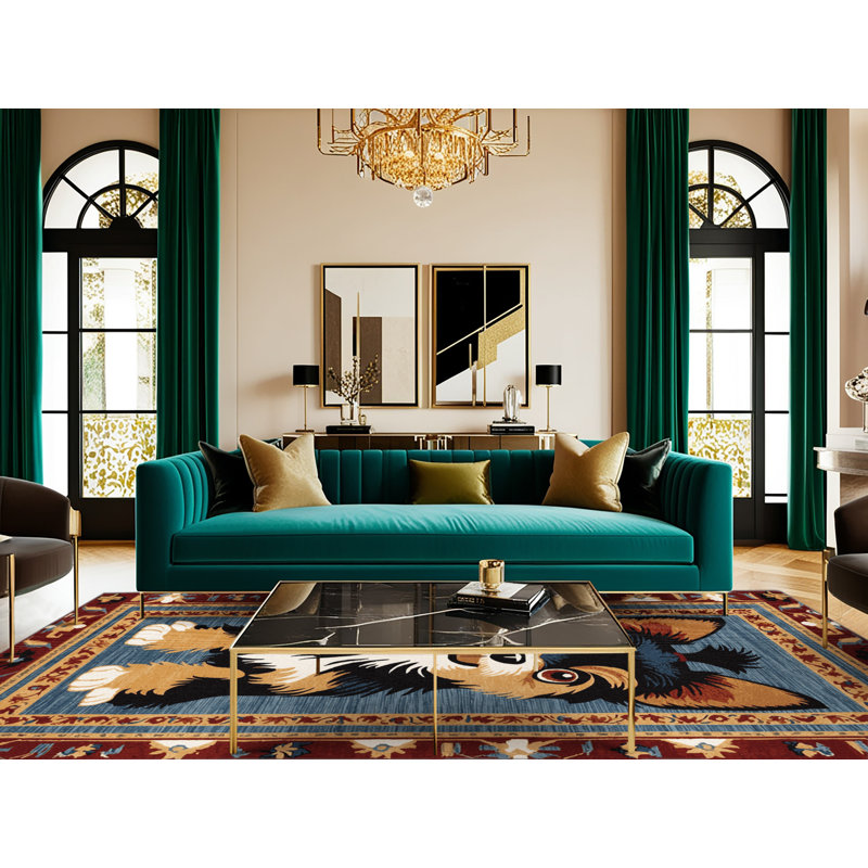  Tapis lavable pour jouets russes, Tapis de couloir 2 pi x 4 pi