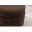 Repose-pieds rond avec repose-pieds en velours-94413416