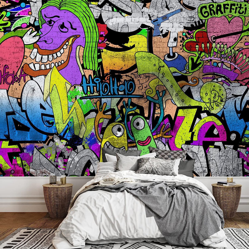 Peinture murale vibrante Graffi Street Paint, L 66 po x l 96 po