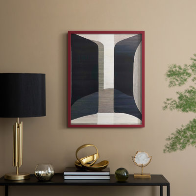 ABSTRACT Series DCLIX Framed Print - Solid Wood