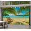 Murale pelez et collez de qualité supérieure - Plage tropicale relaxante-90801235