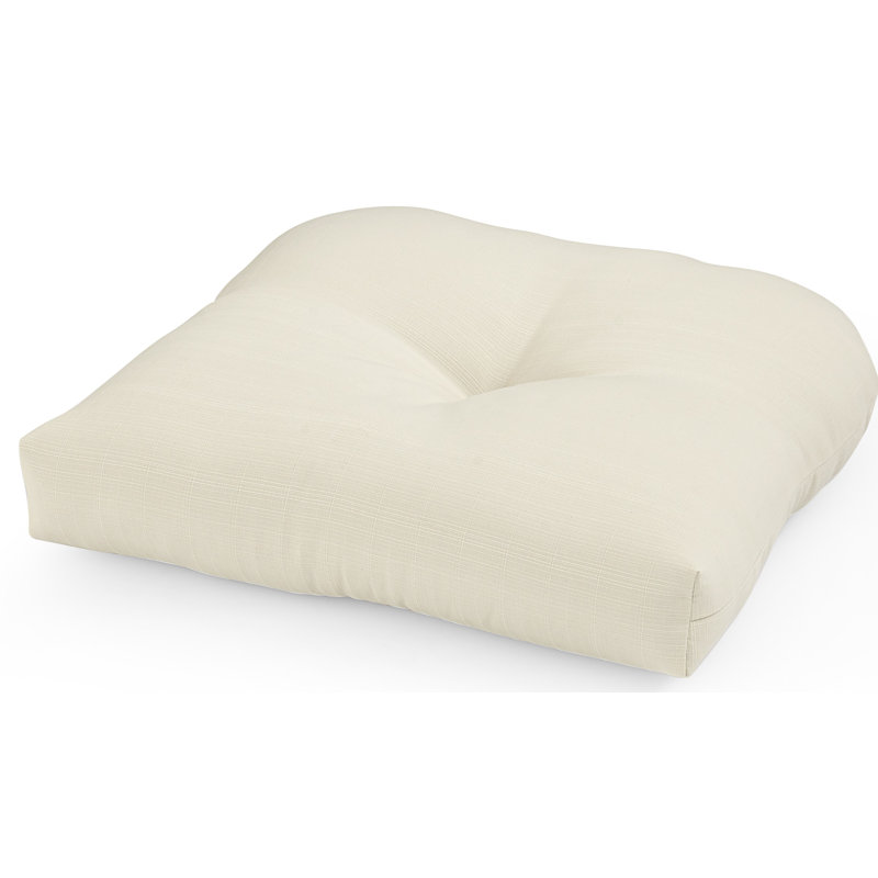 Outdoor 5'' Dining Chair Seat Cushion, Taupe