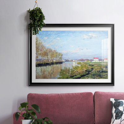 Argenteuil, la seine, 1872, reproduction d'art sur papier