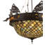 Rustic Lodge 4 - Light Glass Chandelier