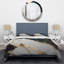 Ensemble de literie 4 pièces Modern Modern - Geode Abstract Gold and Green Marble II-131382716