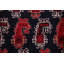 Tapis rouge Balouch en laine nouée à la main de conception unique 2 pi 9 po x 5 pi 7 po Stcyr