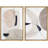 Modern Abstract Geometric " Mid-Century Retro " 2 - Pieces-98109110-98109108