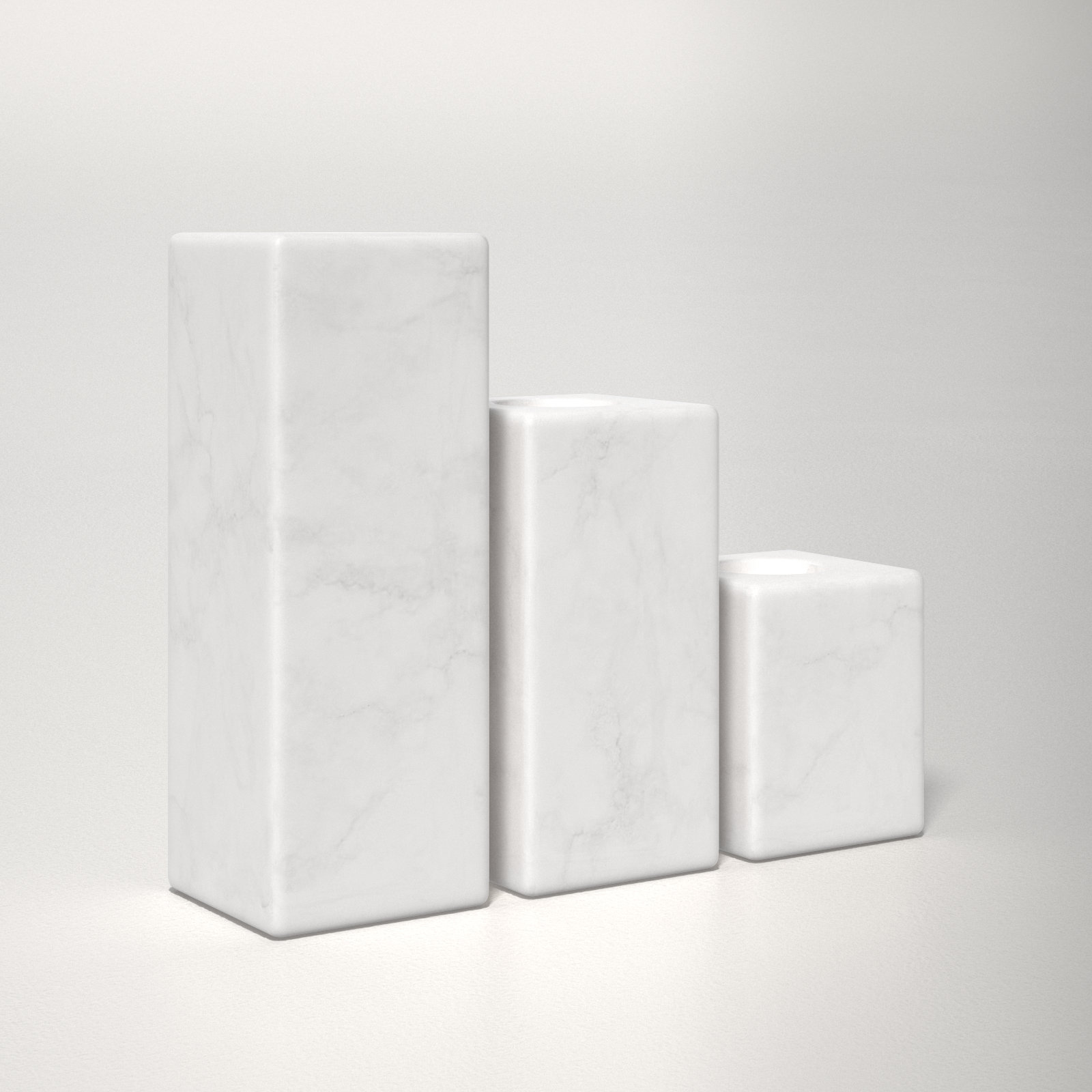 Matheson Genuine Marble Votive Candle Holder