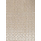 Geometric Area Rug in Brown