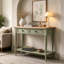 Console américaine à tiroir en bois
