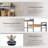 6-Tier Mini Fridge Stand With Storage,Mini Fridge Shelf,Mini Coffee Bar With Mini Fridge Space,Baker Racks,Microwave Stand,Mini Fridge Cabinet With Storage