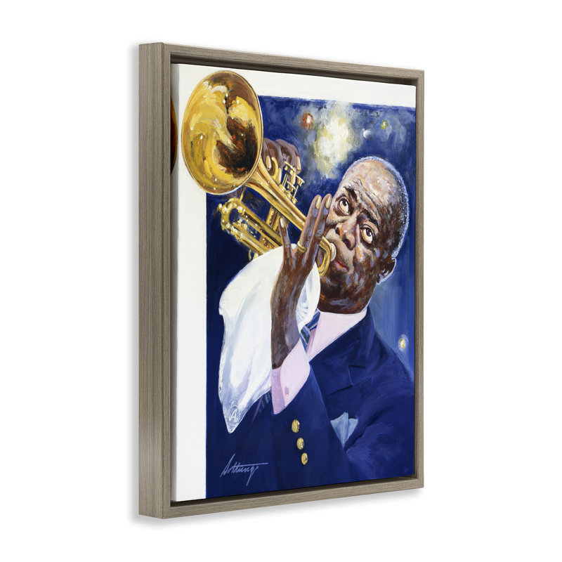 Cadre flottant Louis Louis Portrait, design par Wind River Studios, H 31 po x l 25 po, Cadre flottant orme Montalcino