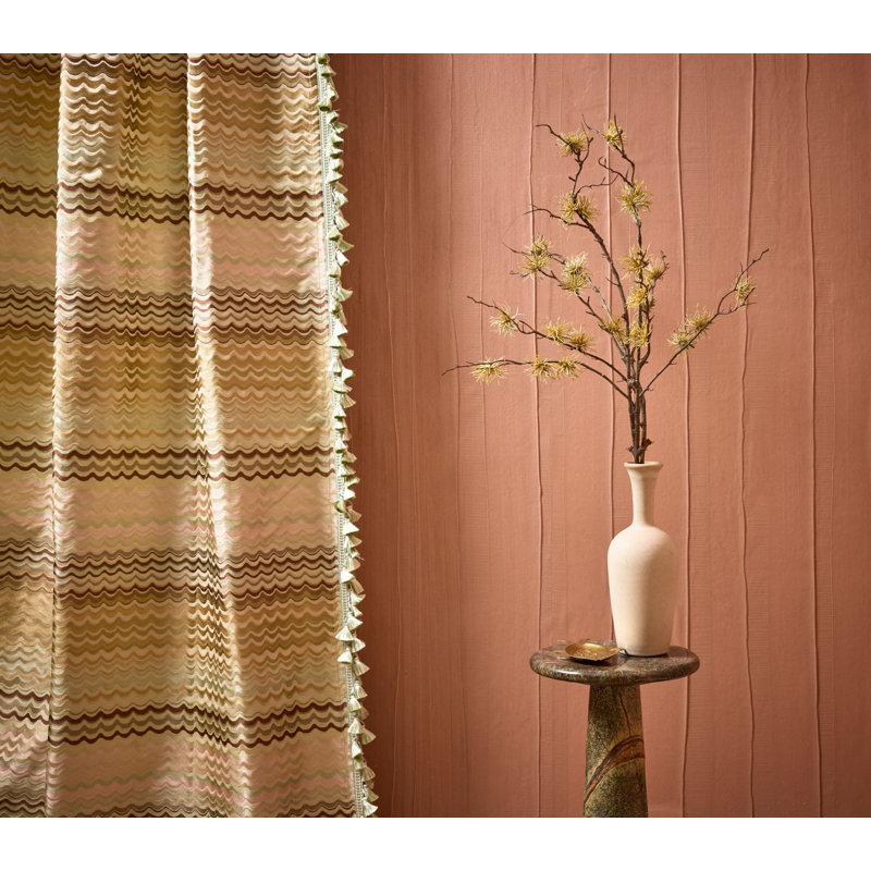 New Wave Striped and Ombre Fabric, Lavender