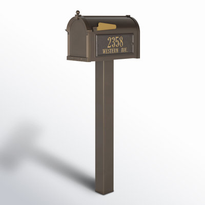 Premium Package Post Mounted Mailbox