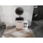 Meuble-lavabo autoportant avec lavabo en céramique et armoires de rangement, porte à fermeture douce-120952019-120952017