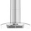 Hotte de cuisine murale convertible Vikio 30 "- 350Cfm, contrôle tactile, aération sans conduit, acier inoxydable avec lumière DEL 4000K, certifiée ETL-124573160