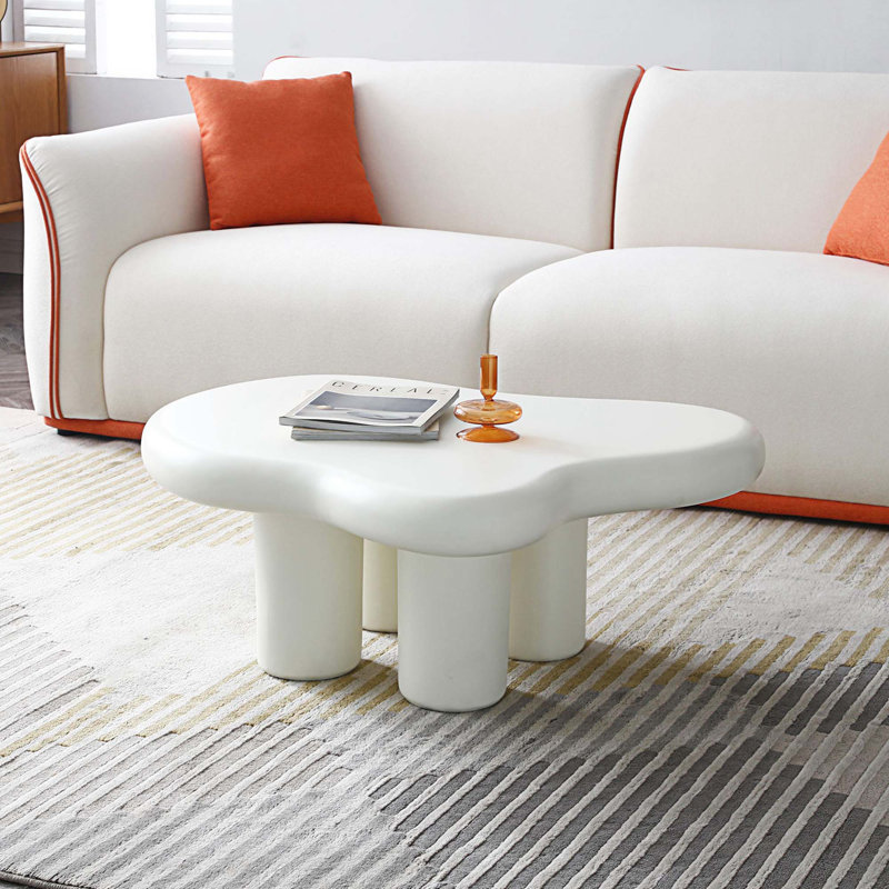 Table basse Charlotta, Crème