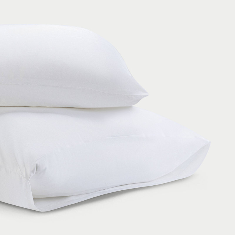 Rayon From Bamboo Pillowcases, King Pillowcase Case Pack, White