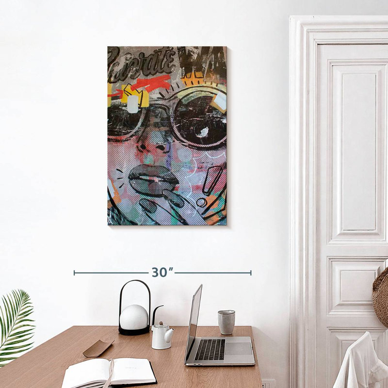 Leisha Private War, 30" H x 20" W
