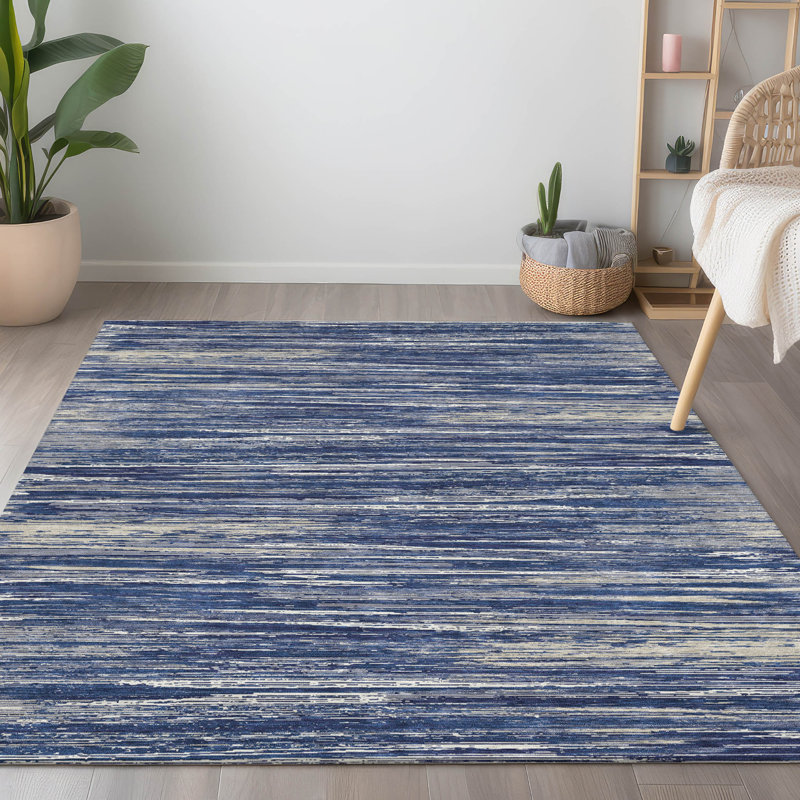 Malek Abstract Indoor / Outdoor Rug, Rectangle 8' x 10'