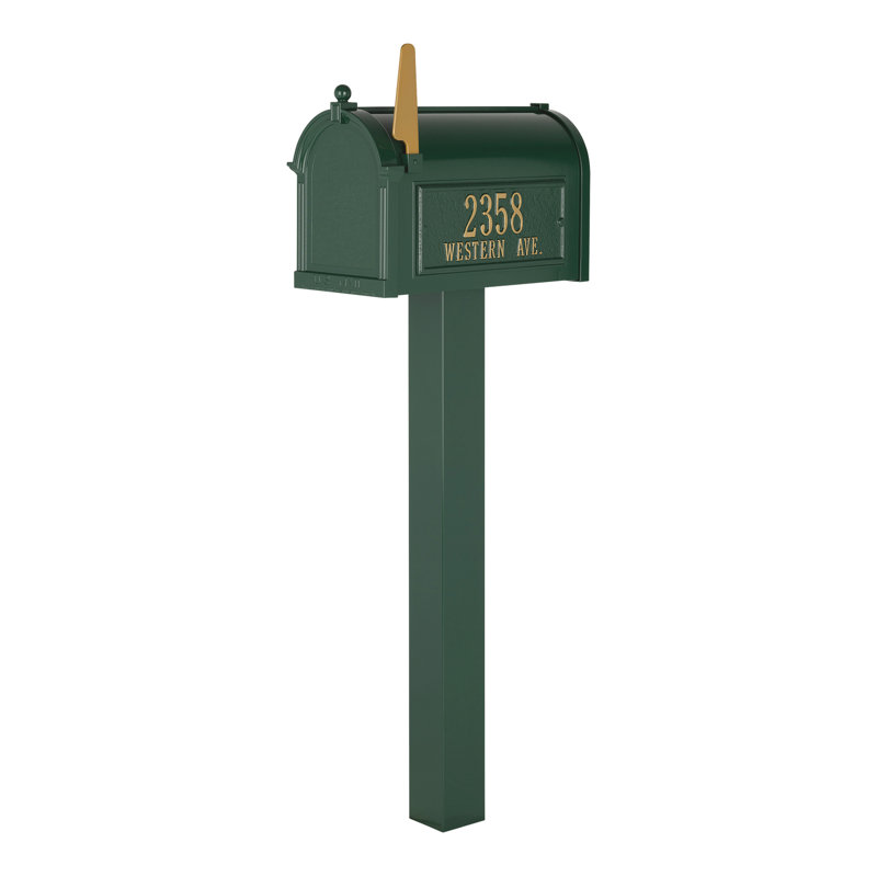 Boîte aux lettres de qualité supérieure, Oui, vert