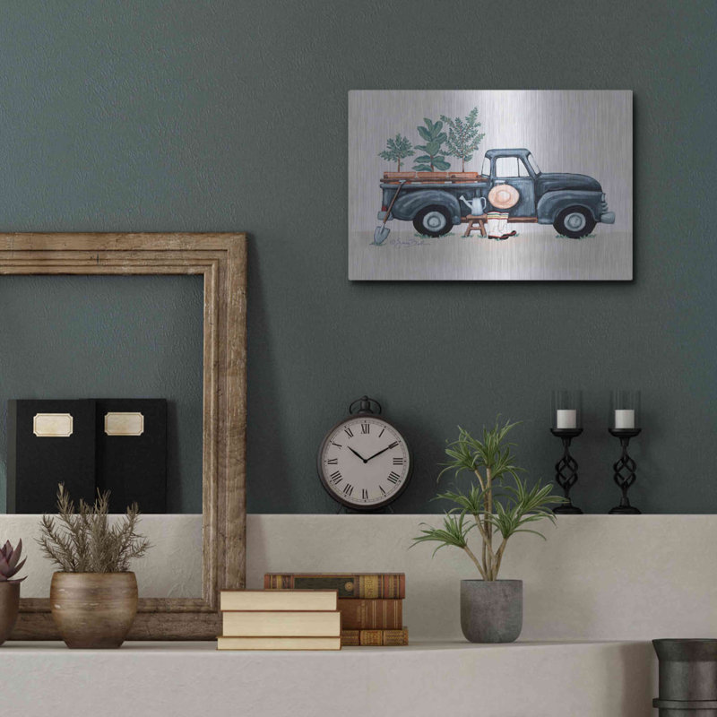 Luxe Garden Art «Garden Gatherings» par Sara Baker, «Garden Gatherings» par Sara Baker, H 12 po x l 16 po